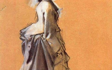 Edgar Degas - Young Lady In The Road Costume