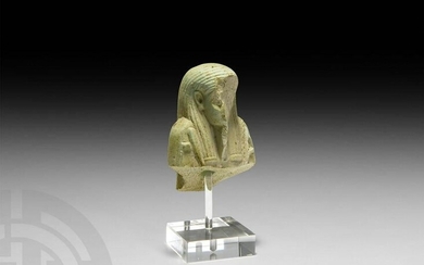 Egyptian Shabti Bust Fragment