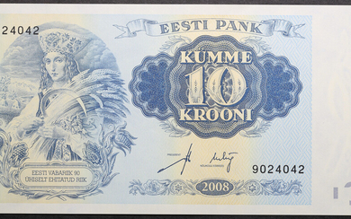 Estonia 10 krooni 2008 - Commemorative
