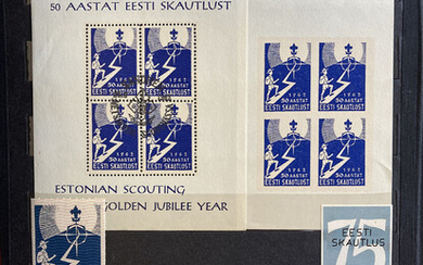 Estonia Collection of philatelic items "stamps" 1956-1992