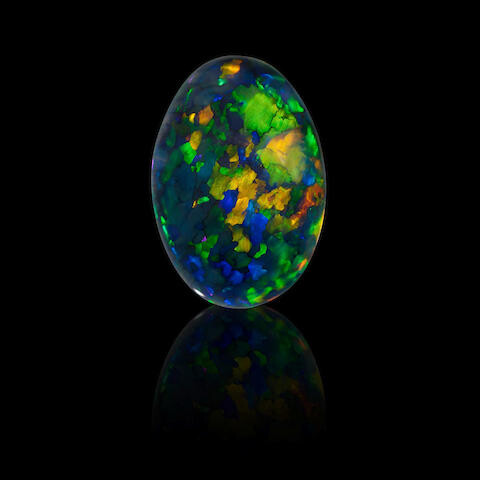 Exceptional Black Opal