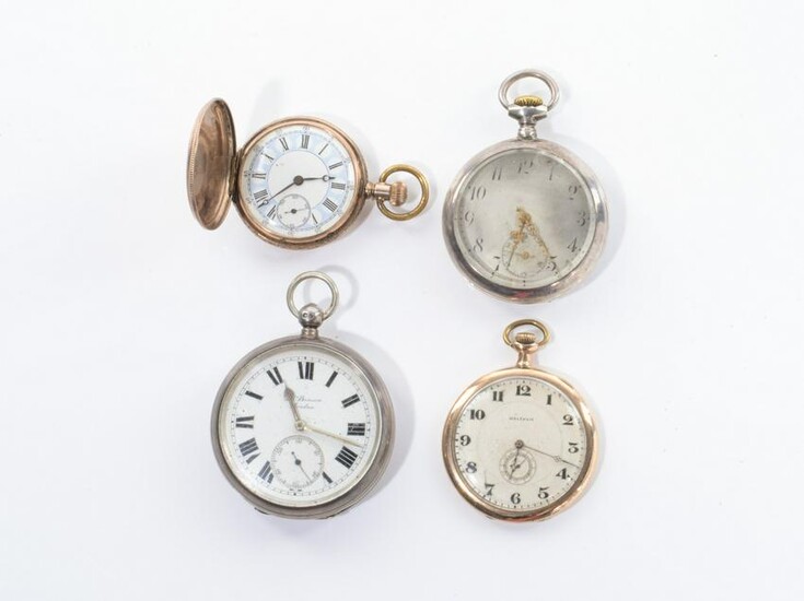 FOUR POCKET WATCHES