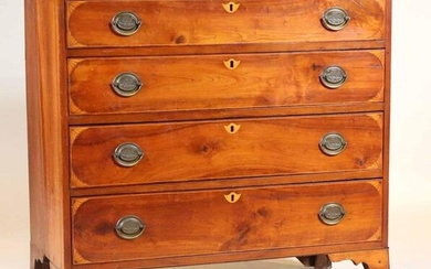Federal Inlaid Cherrywood Chest of Drawers