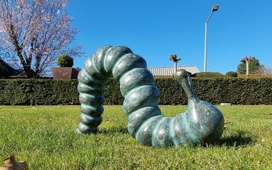 Figure - Patinated bronze