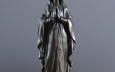 Figurine - OLV van Lourdes - Bronze
