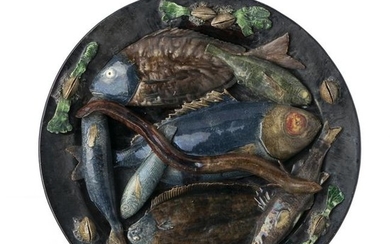 Francisco Gomes de Avelar faience fish plate