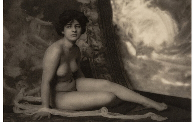 Frank Eugene (1865-1936), Nude: A Study; Nude, Against the Light (2 works, from Camera Work No. 16) (circa 1906)