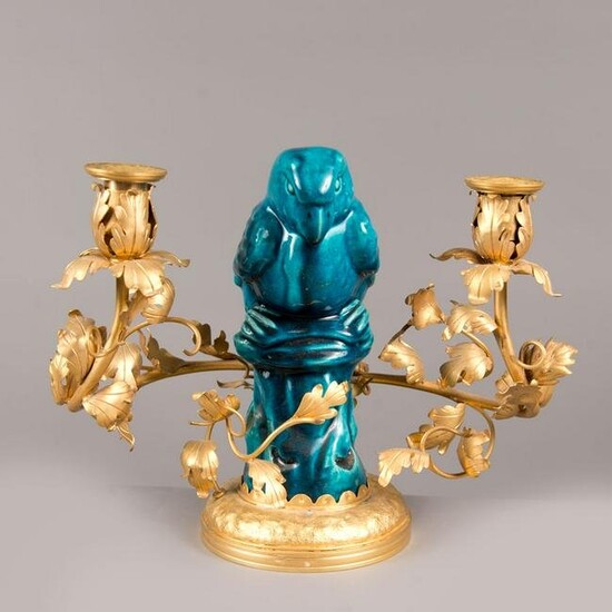 French Chinese candelabra