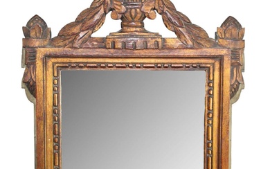 French Louis XVI style petite mirror