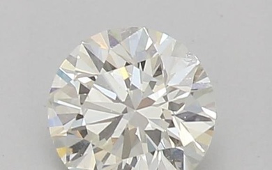 GIA Certified 0.35 Ct Round cut K VS2 Loose Diamond
