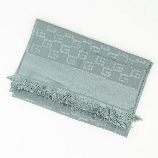 GUCCI Unisex scarf in wool and silk