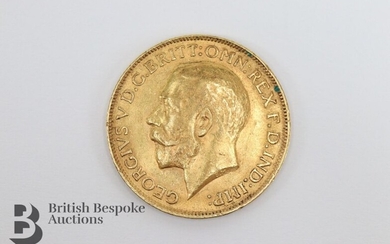 George IV 1911 full gold sovereign.