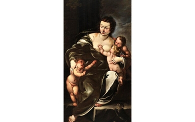 Giacomo Farelli, 1624 Rom – 1706 Neapel, ALLEGORIE DER CARITAS