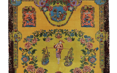 Gianni Versace Home Signature tappeto in lana policroma decorato a...