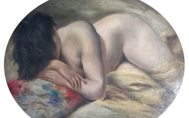 Bruto Mazzolani (1880-1949) - Nudo di donna