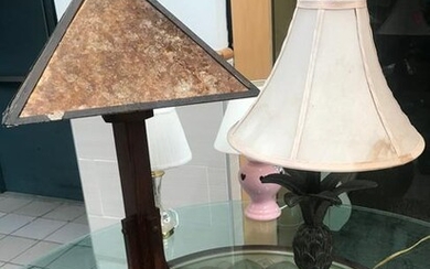 Group of 4 Assorted Lamps