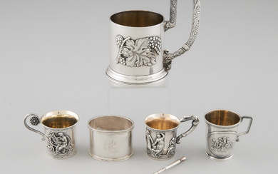 Group of Russian Silver, 19th/early 20th century