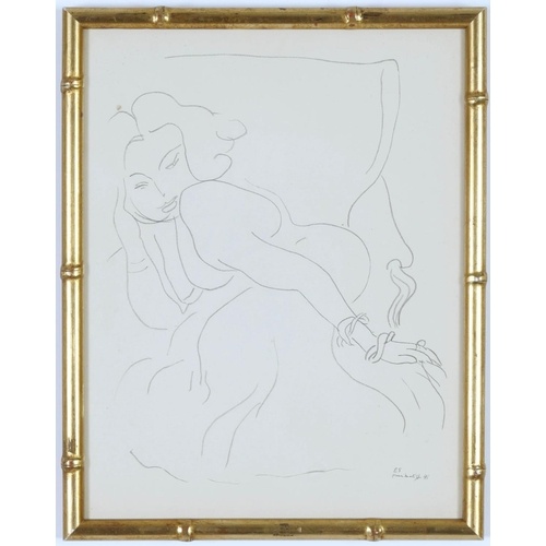 HENRI MATISSE, collotype E5, signed in the plate, Suite: The...