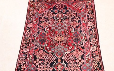 Hamadan Boho Retro Teak Ära - Carpet - 210 cm - 140 cm