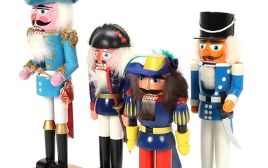Hand-Painted Wood Nutcrackers