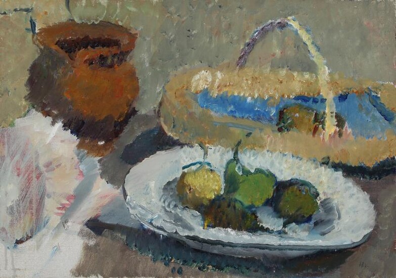 SOLD. Harald Leth: Still life. Unsigned. Oil on canvas. 31.5 x 44.5 cm. – Bruun Rasmussen Auctioneers of Fine Art