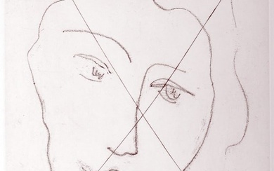 Henri Matisse - Jeune femme melancolique ( Portrait de Nadia), 1948