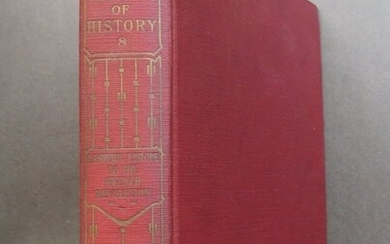 History Eastern, Western Europe to French Revolution 1910s illustrated
