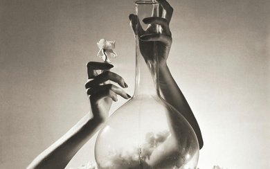 Horst P. Horst (1906-1999) 'Lisa (Fonssagrives-Penn), Hands with Flask +...