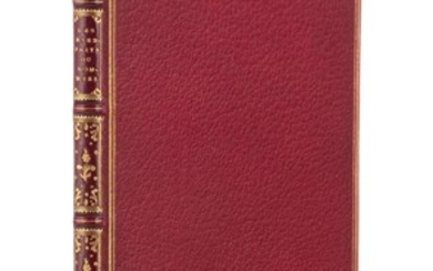 IMBERT. Les Bienfaits du sommeil ou quatre rêves accomplis. Paris, Brunet, s.d. [1776]. In-12°, relié plein maroquin rouge, dos orné et