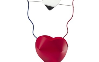 INGO MAURER 'ONE FROM THE HEART' TABLE LAMP