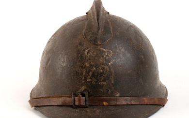 ITALY, Kingdom Great War M16 helmet with Catanzaro regiment infantry frieze helmet of Italian manufacture...