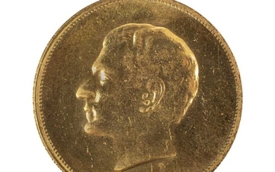 Iran. Mohammad Reza Pahlavi, 1965, commemorative gold coin