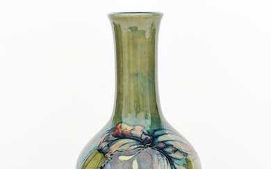 'Iris' a Moorcroft Pottery vase designed by William Moorcroft