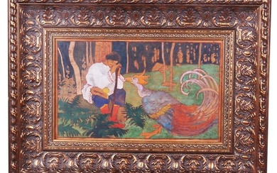 Ivan Yakovlevich BILIBIN: "Firebird" - Painting