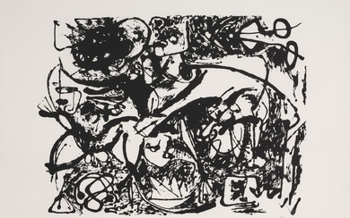 Jackson Pollock Untitled (O'Conner & Thaw 1092)
