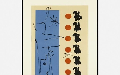 Joan Miró, Rouge et Bleu