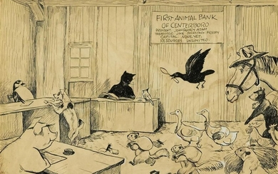 KURT WIESE. "The First Animal Bank of Centerboro."