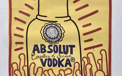 Keith Haring (after) - Absolut Haring, 1986