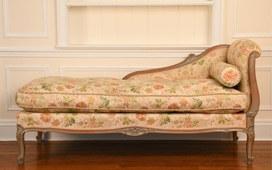 LOUIS XV FRENCH STYLE CHAISE LOUNGE DAYBED