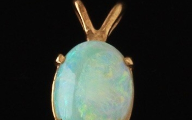 Ladies' Gold and Opal Pendant