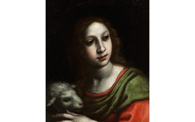 Lombardischer Maler des 17. Jahrhunderts, DIE HEILIGE AGNES