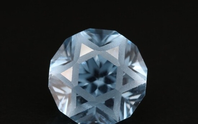 Loose 9.88 CT Octagonal Faceted Topaz