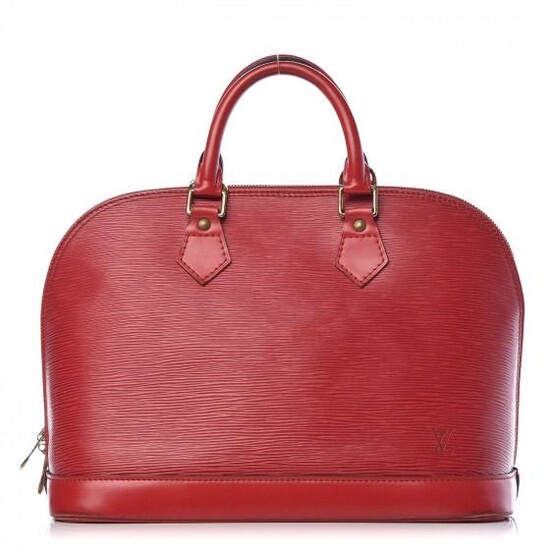 Louis Vuitton - Epi Alma PM Castilian Red Clutch bag