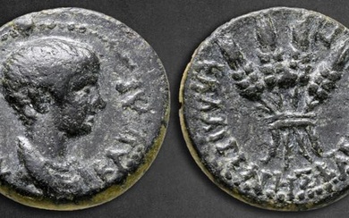 Lydia. Blaundos. Nero, as Caesar AD 50-54. Tiberios Klaudios Kalligenes,...