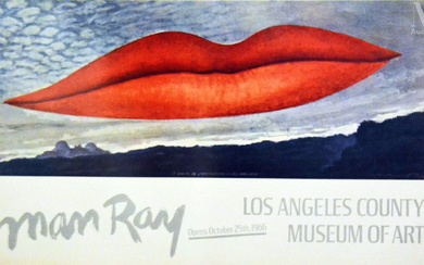MAN RAY A L'heure de L'Observatoires Les Amoureux Los Angeles County Museum Of Art Très Rare