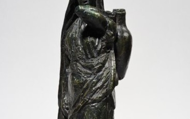 MARC-EDMOND JACQUIN (1901-?) " Woman with the jar...