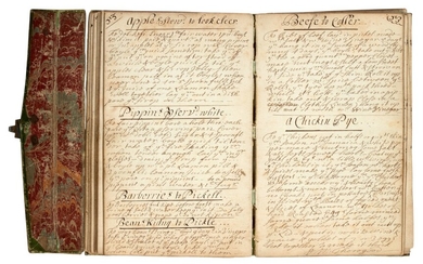 MEDICINE | Manuscript medical and culinary recipe book, 17th centuy