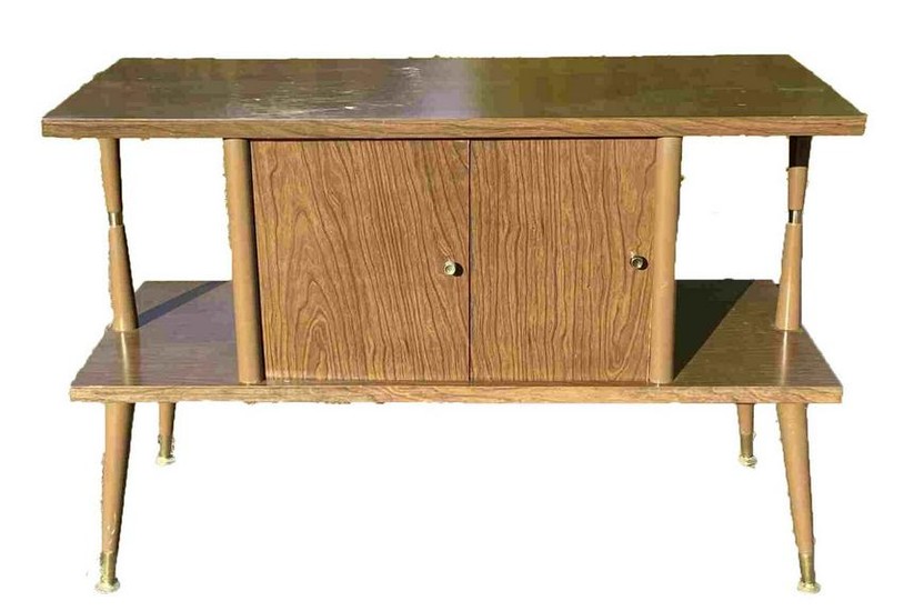 MIDCENTURY MODERN CONSOLE TABLE