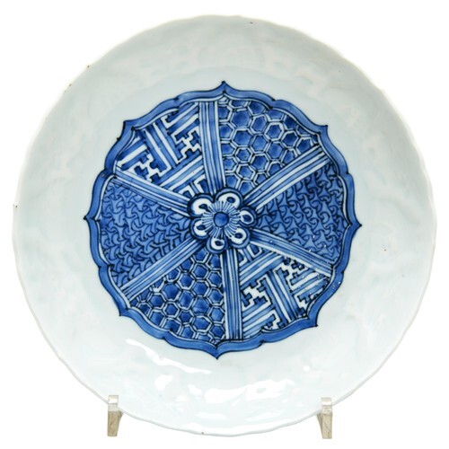 MOULDED BLUE, WHITE, PALE CELADON-GLAZED AND ANHUA FOLIATE-R...