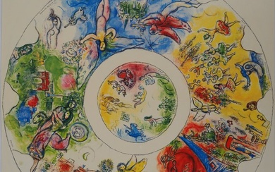 Marc Chagall (1887-1985) - L'Opéra Garnier